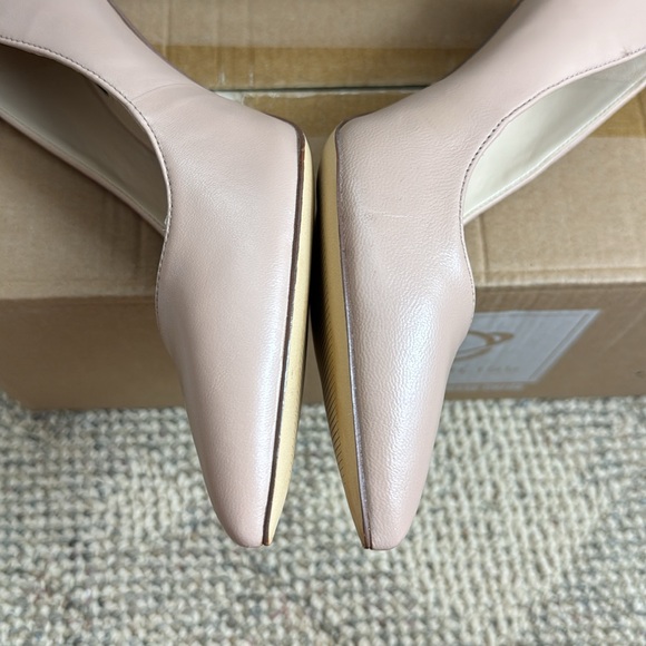 NWOT • Nine West Women's Tatiana Dress Pump • Natural Leather • Size 8.5 • 4in - Picture 7 of 17